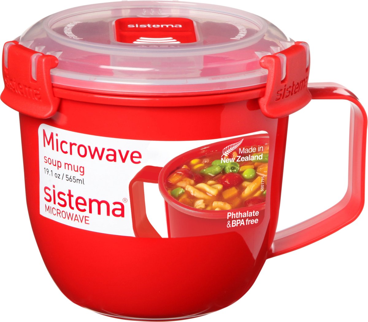 Contenitore per microonde Sistema microonde - tazza zuppa - piccola - 585 ml