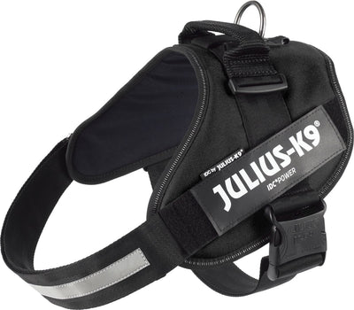 Julius K9 IDC Power-Harnas Tuig per etichette nere