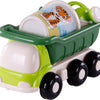 Cavallino Toys Cavallino Beach Kiepwagen con set set verde, 5dlg.