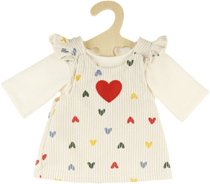 Bambola per le bambole abiti velluto a costola Hartjes Confetti, 35-45 cm