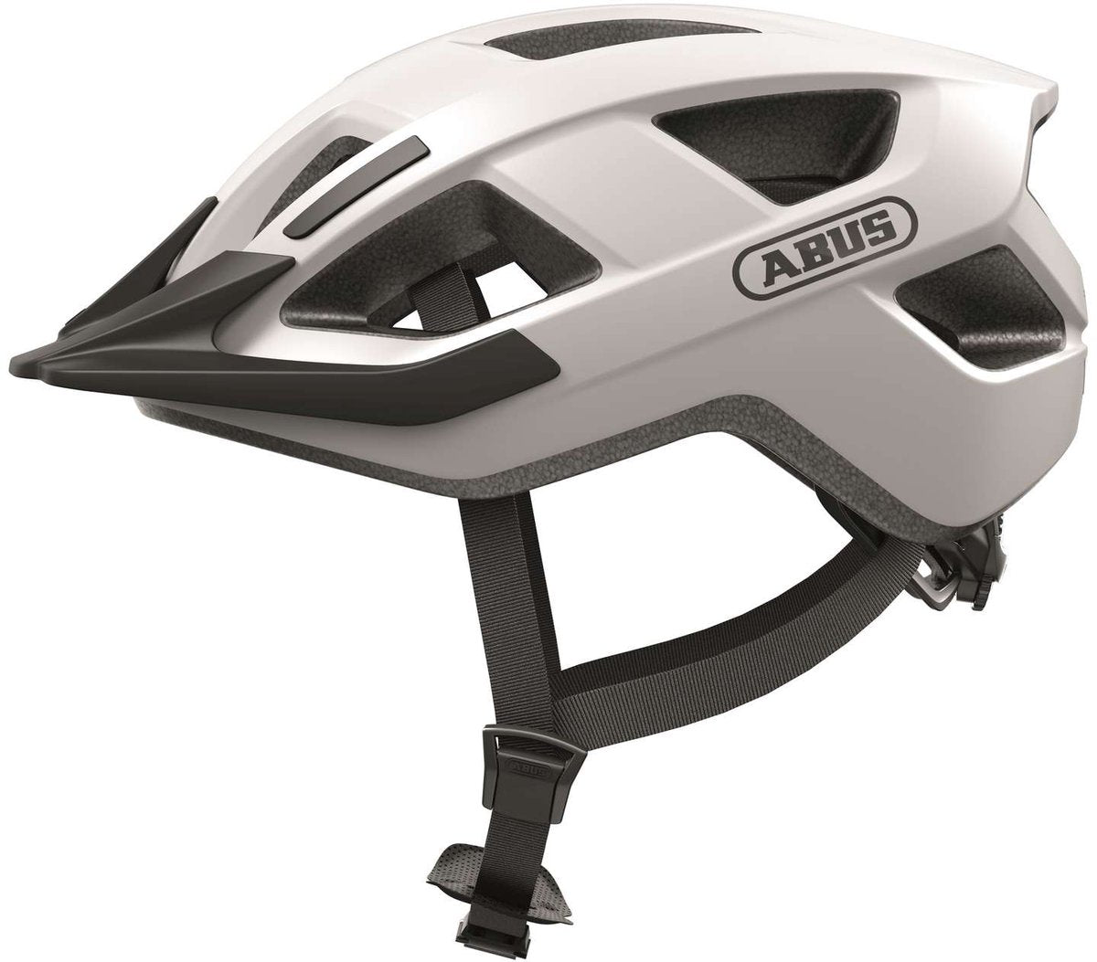 ABUS HELM ADURO 3.0 Casco in bicicletta sportiva, bianco, L 58-62 cm