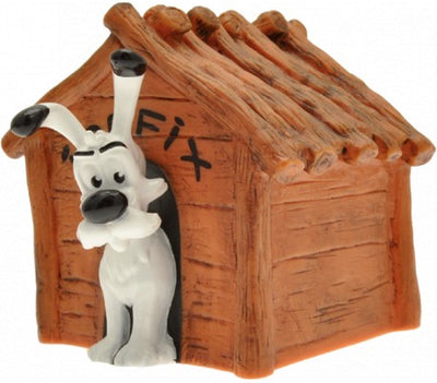 Plastoy - asterix - salvadanaio cuccia per cani mini dogmatix