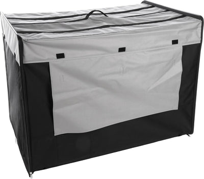 Flamingo smart top plus - jaula de transporte para perros - jaula de transporte smart top plus negro gris 109cm - 1º - 113520 - 1º