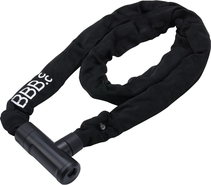 Cadena de seguridad para llaves de ciclismo Bbb - candado para bicicleta con funda protectora duradera - longitud: 100 cm - grosor: 5 mm - candado de cable para bicicleta de ciudad, bicicleta de carreras, bicicleta de montaña - bbl-115