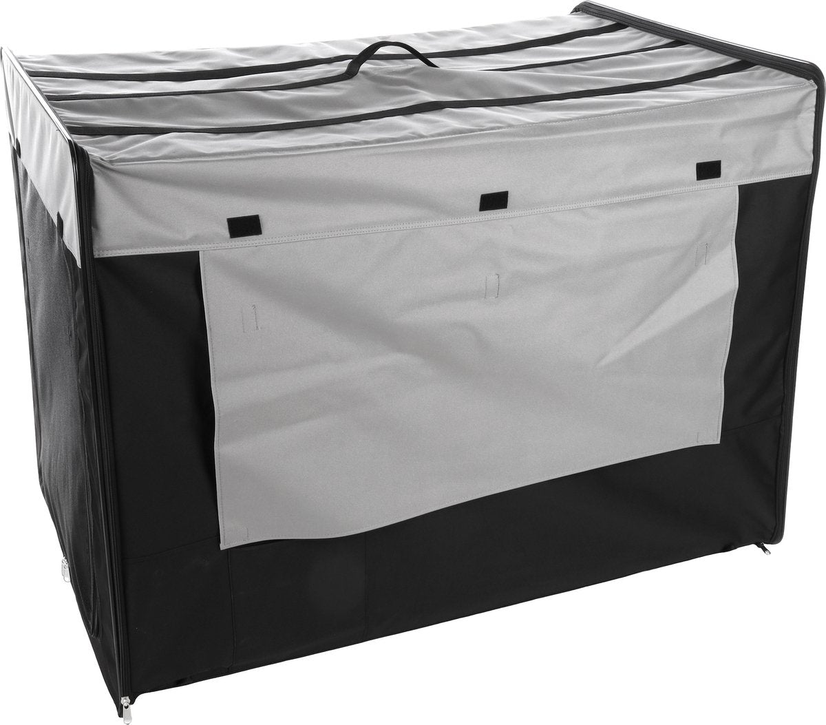 Flamingo smart top plus - jaula de transporte para perros - jaula de transporte smart top plus negro gris 109cm - 1º - 113520 - 1º
