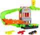 Hot Wheels City Crocodile Pizza Attack - set da gioco e macchinina - adatto per il sistema di binari a clic rapido