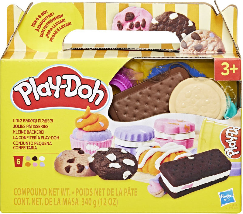 Play-doh pequeña panadería - 6 vasijas de barro