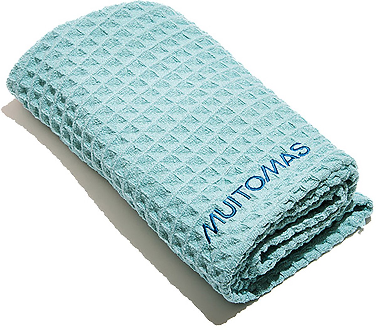 Muitomas haarhanddoek – super absorberend - sneldrogend - elegante kleur - lichtgewicht compact - blauw