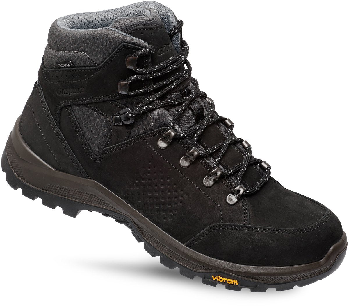 Scarponi da trekking unisex Grisport Oregon Mid - neri