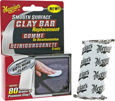 Meguiar's Meguiar's barra di argilla per superficie liscia 50 g - argilla per auto - rimuove lo sporco bloccato - per vernice liscia