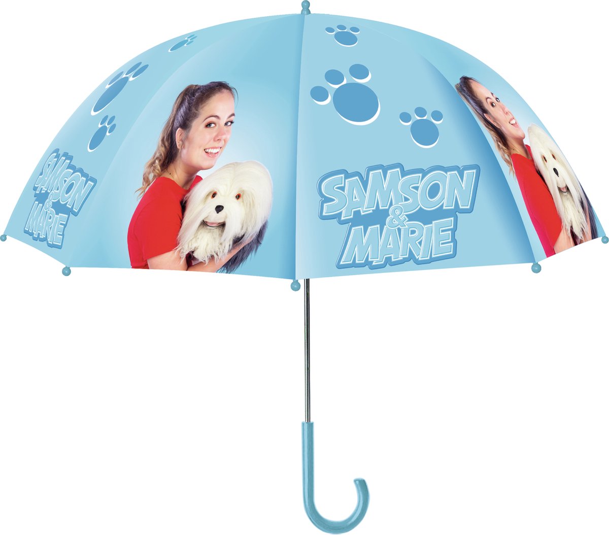 Ombrello Studio 100 Samson Marie - azzurro