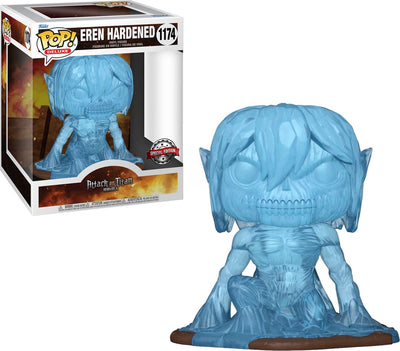 Funko ataque a los titanes - pop deluxe n° 1174 - exclusivo de eren endurecido