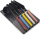 Joseph Joseph Store Utensili da cucina con supporto, set da 5 pezzi, colori caldi - | elevare