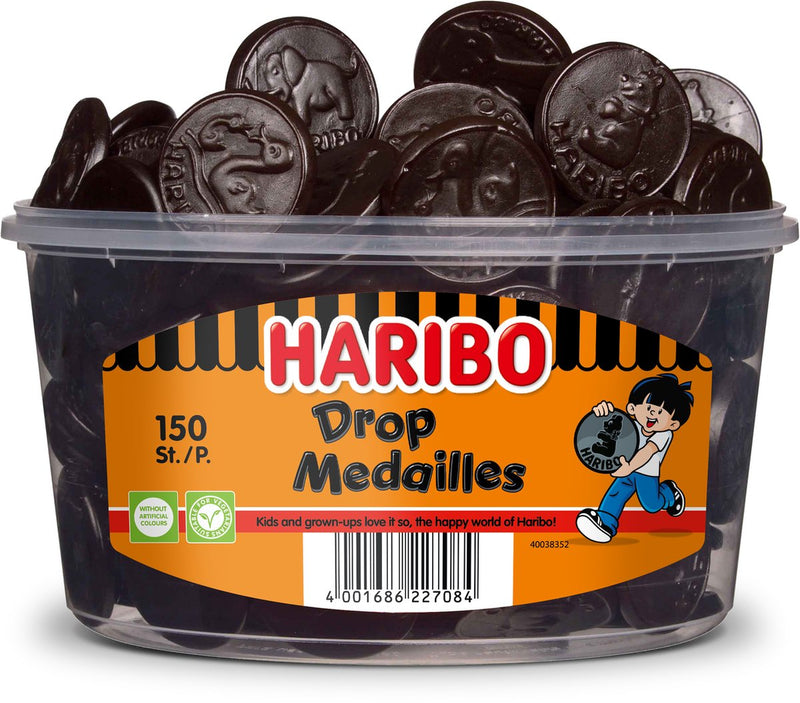 Medaglie Haribo drop (150 pezzi)