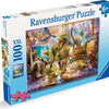 RAVENSBURGER JIGSAW Puzzle XXL e giocattoli, 100 °.