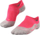Falke ru4 invisible anti-blaar katoen functioneel materiaal hardloopsokken dames rood - maat 41-42