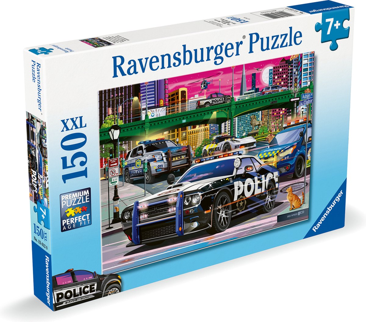 RAVENSBURGER JIGSAW Puzzle XXL Police, 150 °.