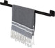 Tiger colar - toallero 60 cm - sin taladrar - cinta autoadhesiva 3m - negro