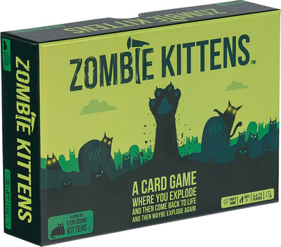 Exploding kittens zombie kittens - engelstalig kaartspel