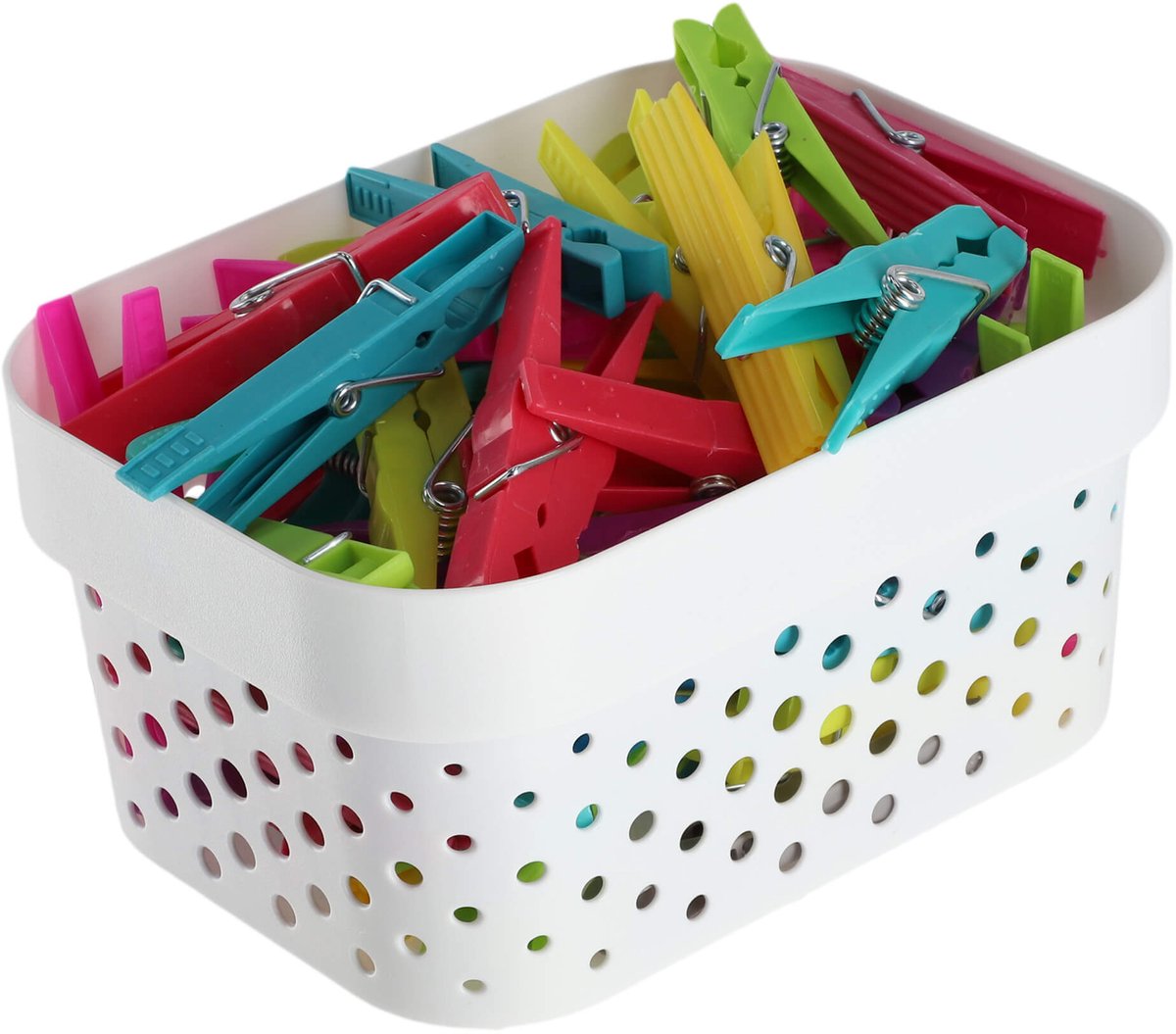 Curver | mand infinity dots xs 1,4 l gerecycled, wit, 100% gerecycled materiaal, 17 x 12,6 x 8,4 cm