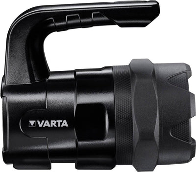 Torcia Varta Indestructible BL20 Pro - 400 lumen - Portata luminosa 400 metri - incluse 6 batterie AA - Resistente agli spruzzi IP54 - Resistente alle cadute fino a 4 metri