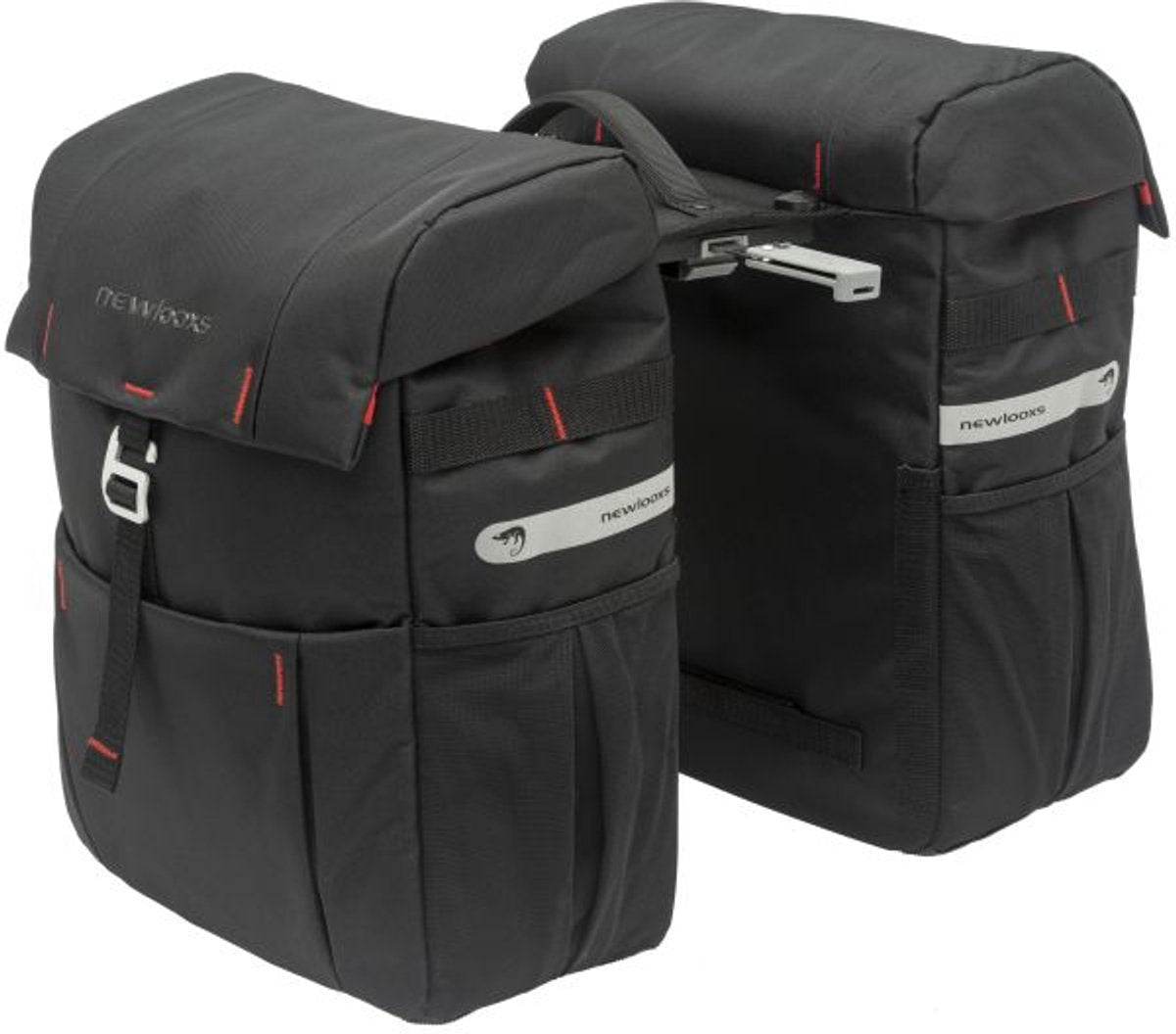 New Looxs Vigo Double Bicycle Bag Black