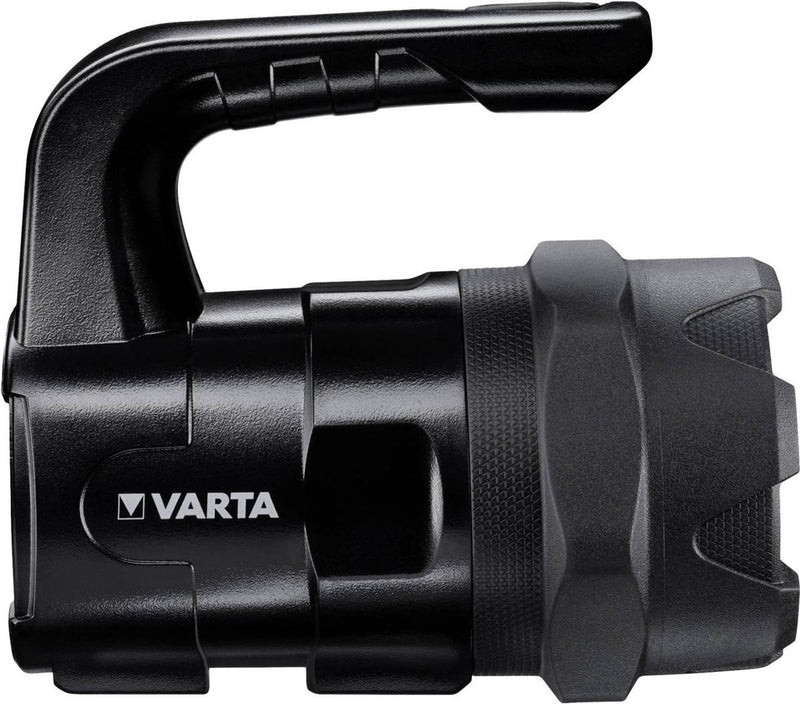 Linterna Varta Indestructible BL20 Pro - 400 lúmenes - alcance de luz de 400 metros - incluye 6 pilas AA - IP54 a prueba de salpicaduras - resistente a caídas de hasta 4 metros