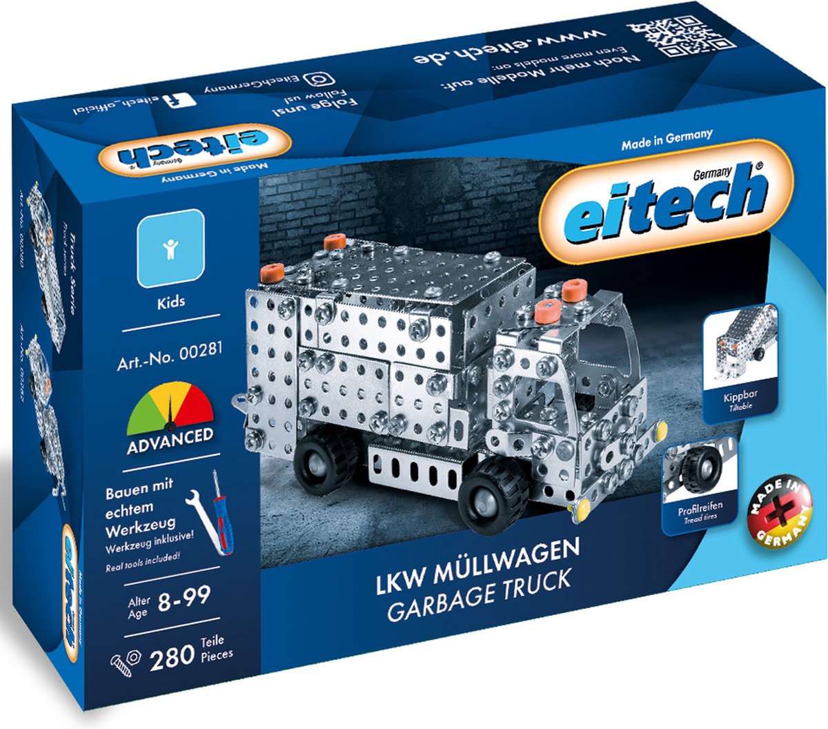 Eitech lkw müllwagen - -281