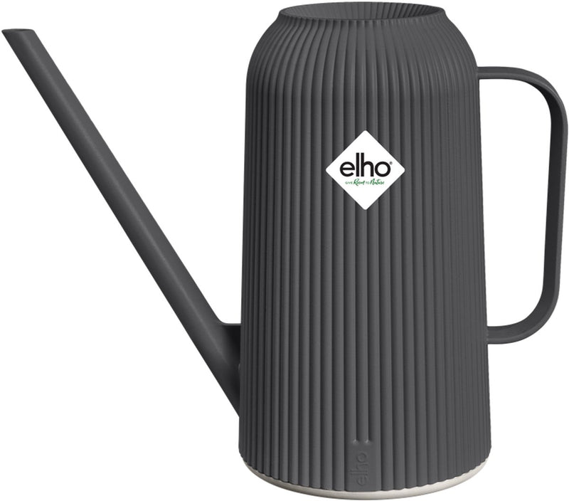 Elho vibes fold gieter 1.7ltr - gieter voor binnen - 100% gerecycled plastic - l25.2 x b7.4 x h21 - antraciet