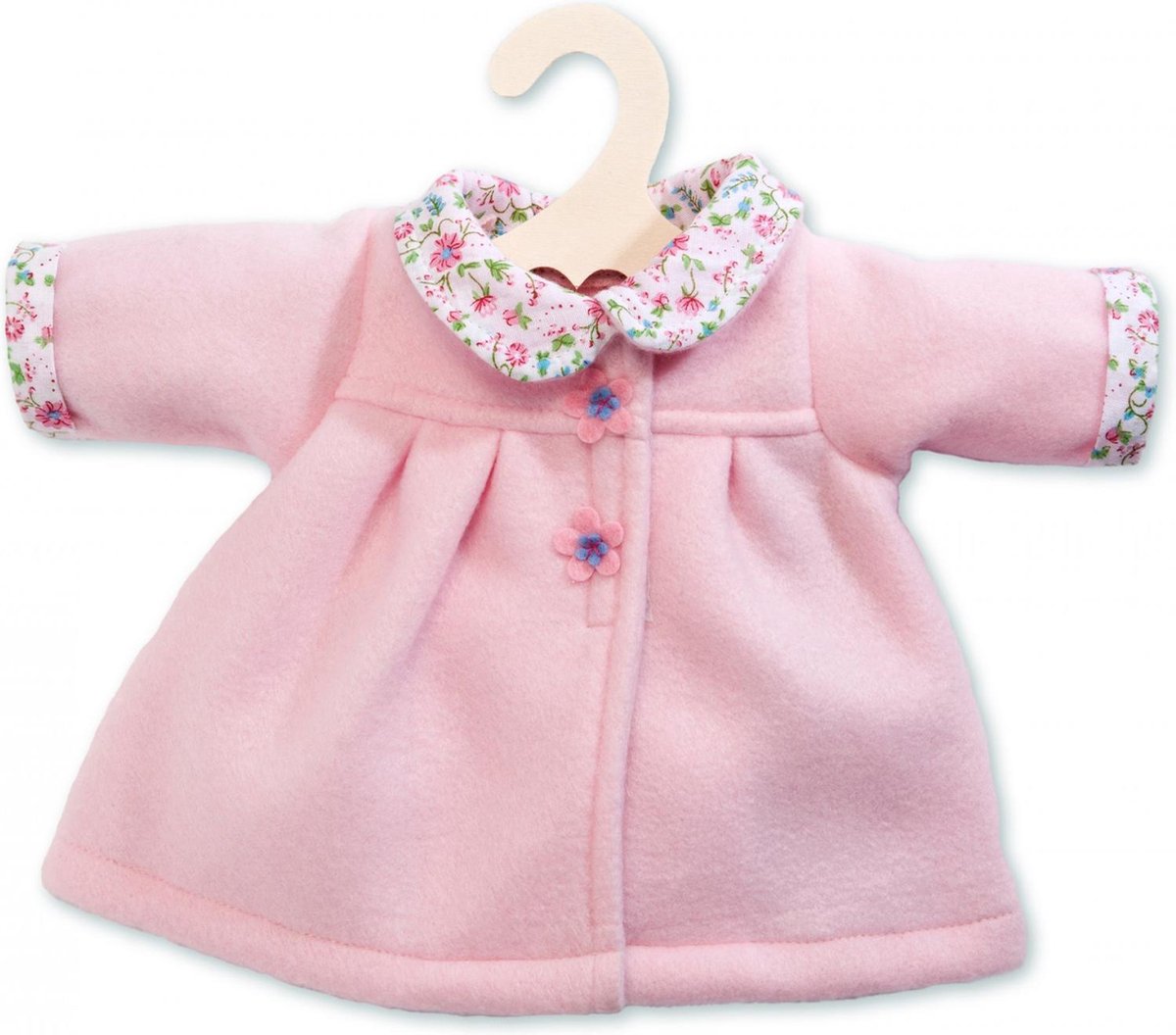 Giacca invernale per bambole per le bambole rosa, 28-35 cm