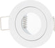 Linea led - last = last gu11 mr11 - faretto da incasso ø35mm tondo bianco - waterproof ip44 - dimensione di taglio 40mm - dimensione esterna 55mm