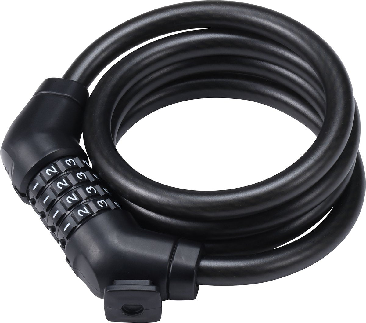 Bbb cycling codeguard cable - fietsslot met instelbare code - lengte: 120cm - dikte: 12mm - kabelslot voor stadsfiets, racefiets mountainbike - bbl-101