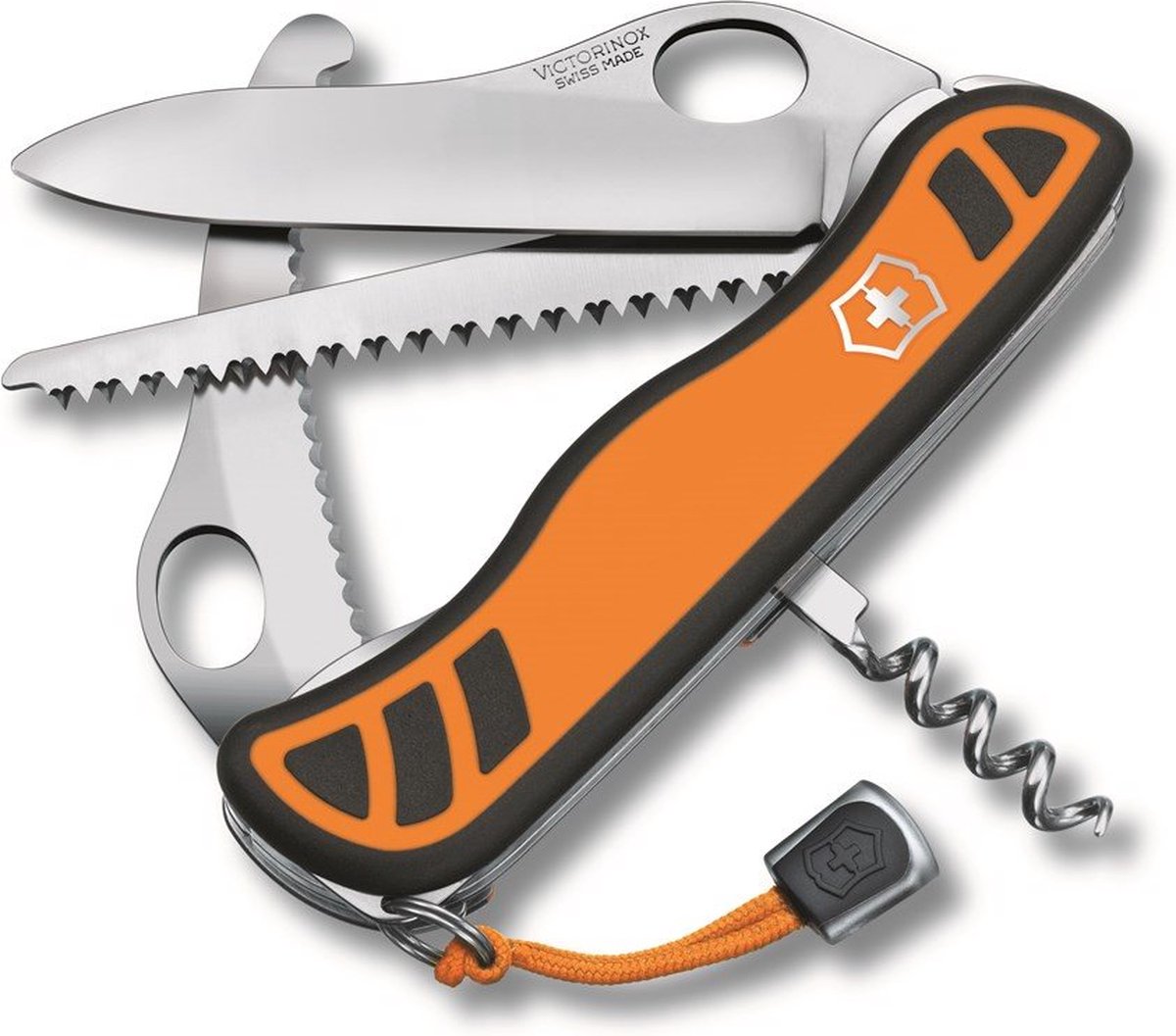 Victorinox hunterxt 6 funciones navaja acero inoxidable naranja