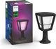 Lámpara de pie Philips Hue Econic - luz blanca y de color - negra - baja