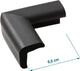 Unbrand sans marque jippie's - esquinas de mesa de espuma - 4 piezas - negro