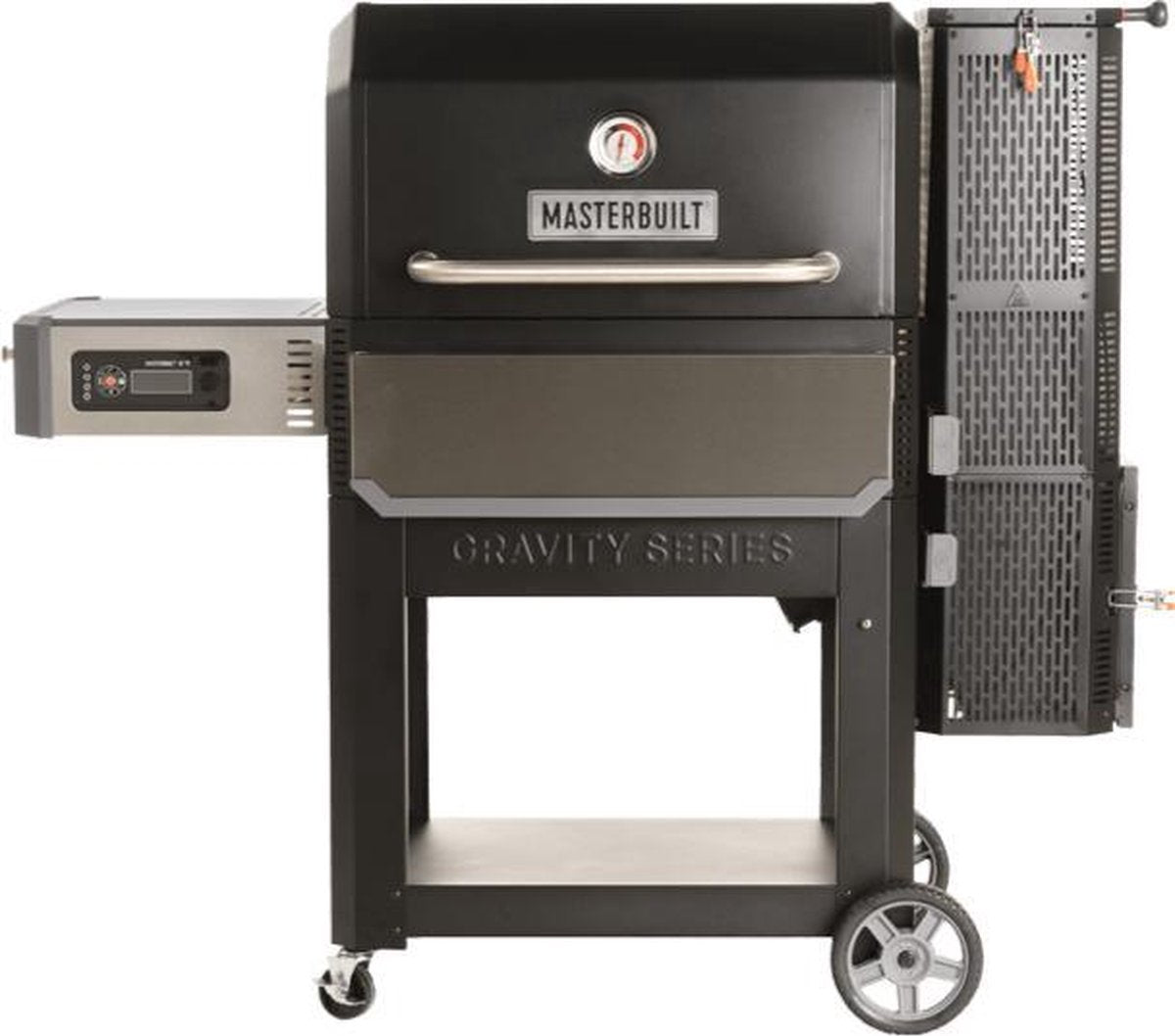 Kamadojoe Masterbuilt Gravity Series 1050 barbecue a carbone e affumicatore - barbecue digitale con controllo automatico della temperatura - superficie grigliata extra ampia - per 8-10 persone