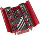 Set di strumenti Kreator krt951017 - con custodia in metallo - 67 pezzi - robusto acciaio al carbonio e cromo vanadio
