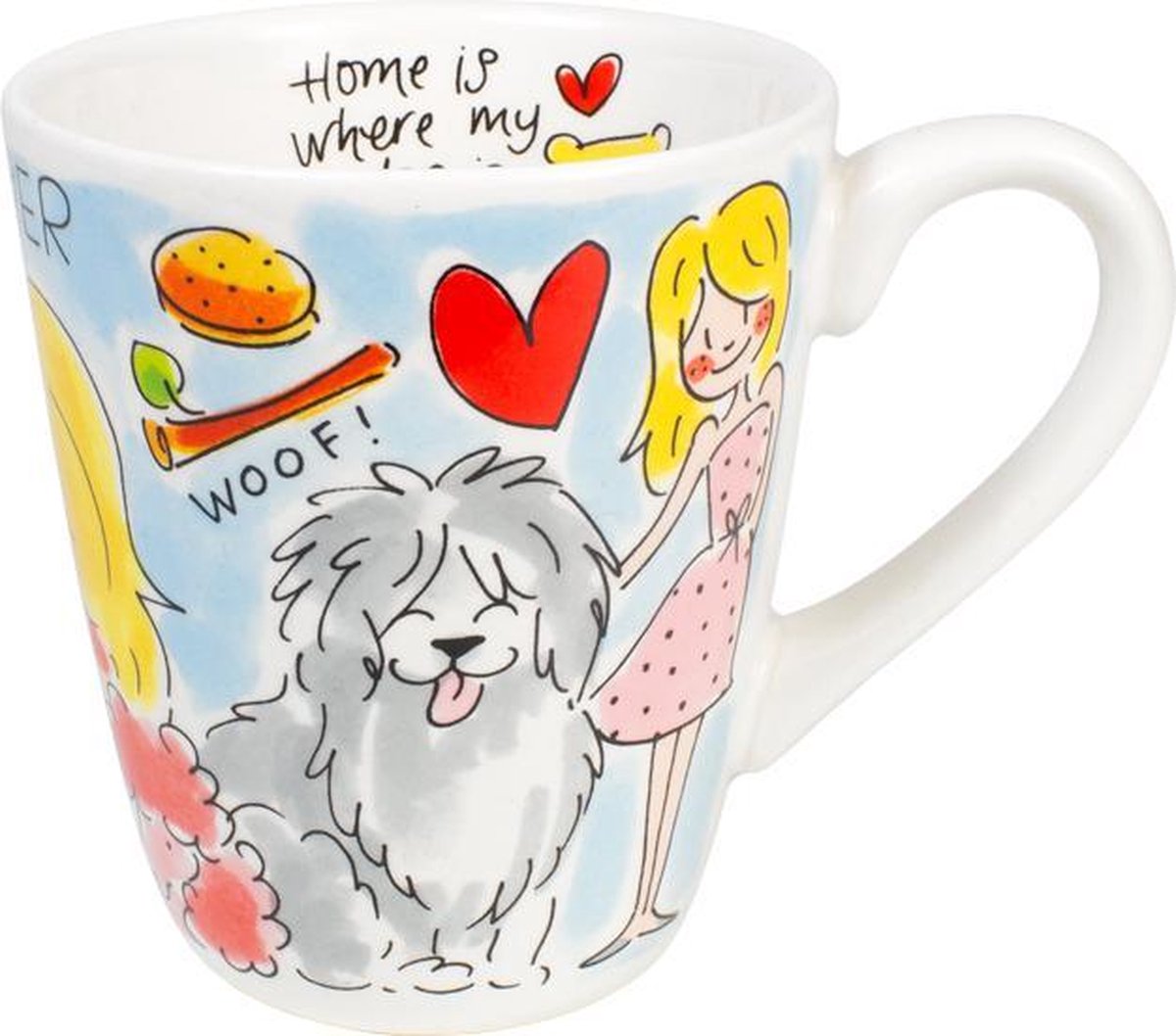 Blond Amsterdam Mok Dog Lover