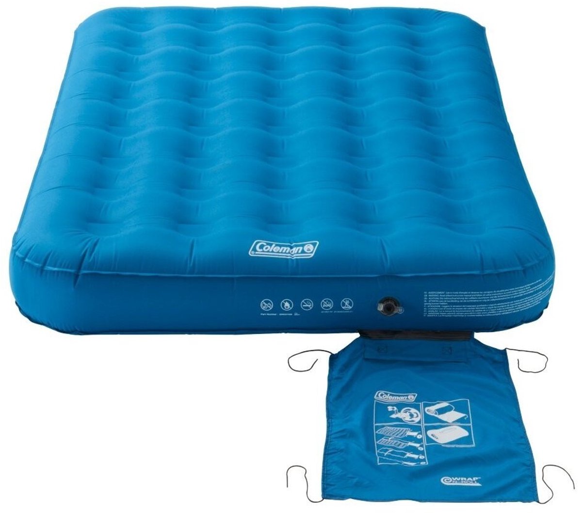 Coleman extra durable double luchtbed - 2-persoons - 198 x 137 x 22 cm
