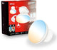 Briloner raven - ventilatore da soffitto con illuminazione - lampada da soffitto a LED con ventilatore - lampada ventilatore modalità estate e inverno - dimmerabile - CCT - ø44cm - bianco
