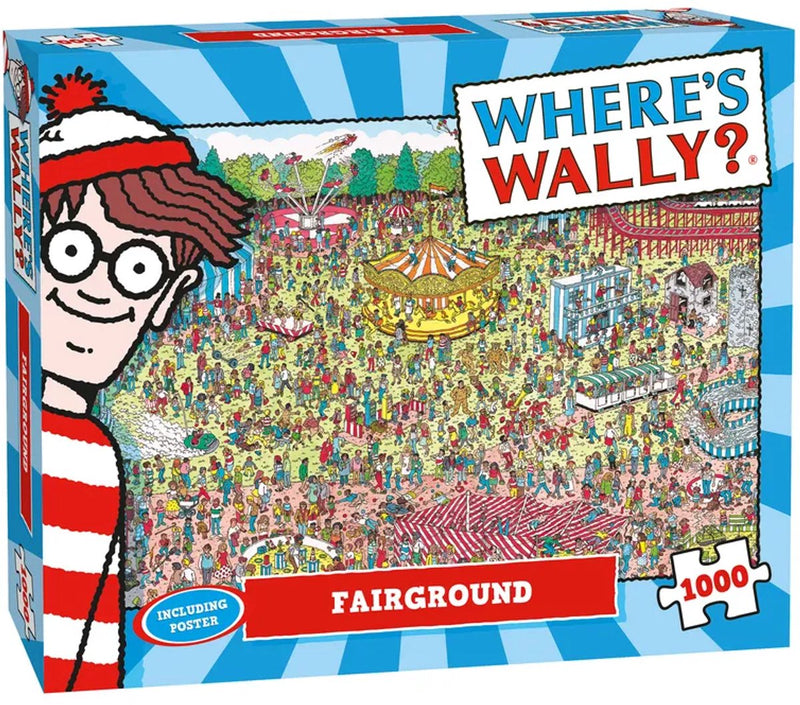 Tanti regali puzzle Dov'è Wally Fairground 1000 pezzi