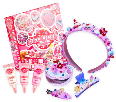 Spectron decoden magic - deluxe: pensa al kit artigianale con colla gonfia per creazioni rosa