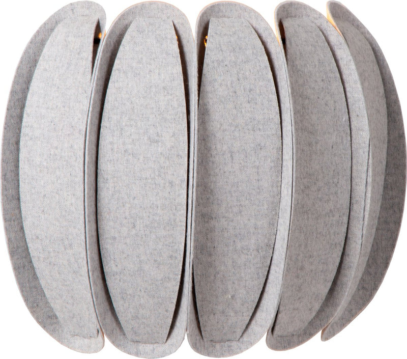 Lucide spencer - lampada da parete - 1xe27 - grigio