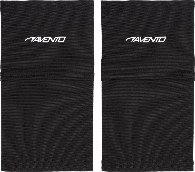 Calcetín para espinilleras Avento - soporte para espinilleras - negro - talla s