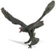 Statuetta Collecta - microraptor - 1:40 - preistoria - dipinta a mano - dinosauro - miniatura