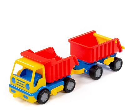 Cavallino Toys Cavallino Basics Kiepwagen with trailer