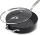 Padella Greenpan Copenhagen 28 cm - 4,3 l - con coperchio - manico extra - senza pfas