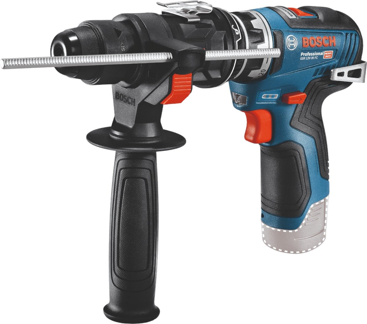 Trapano avvitatore a batteria Bosch professional gsr 12v-35 fc