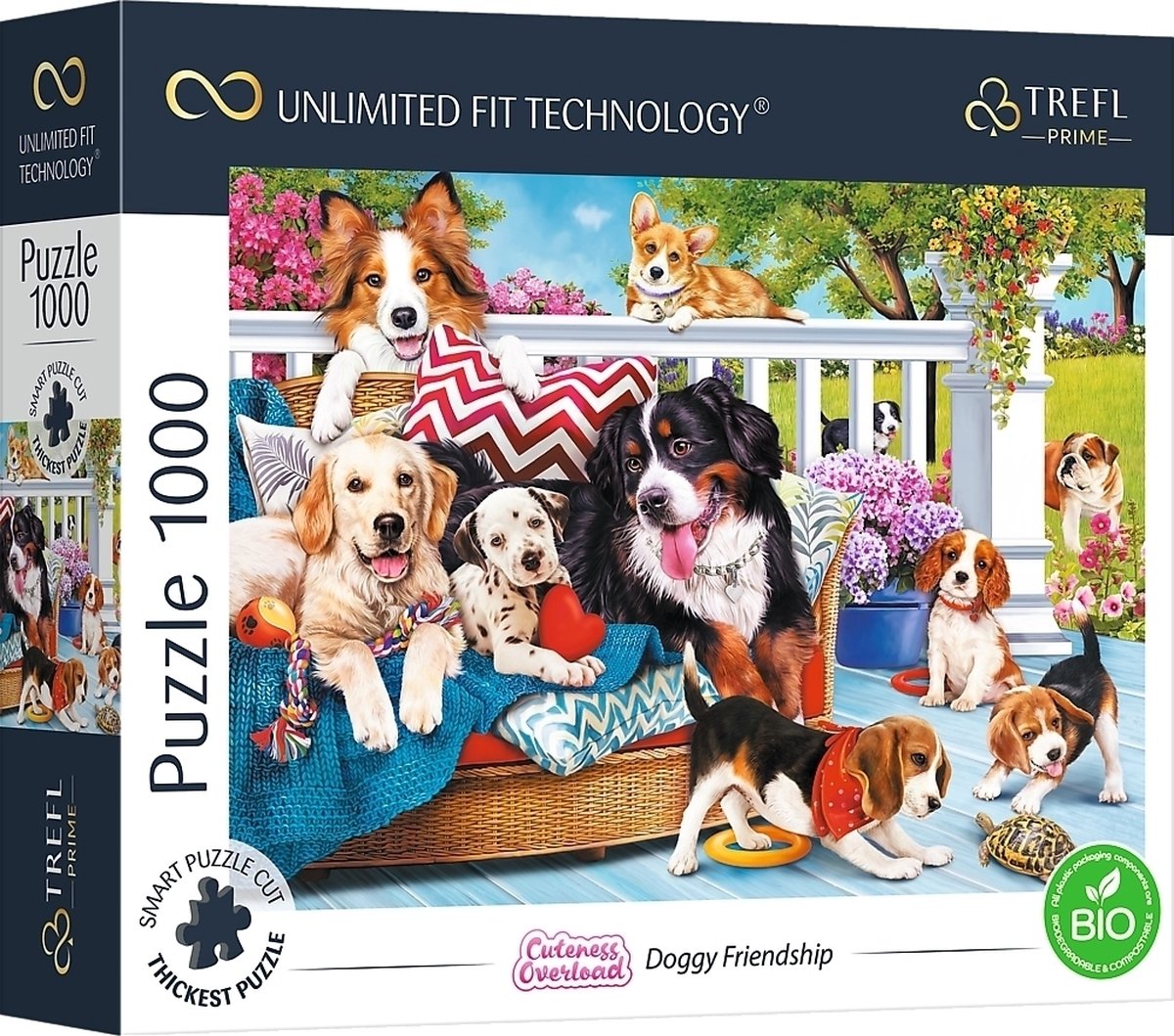 Puzzle Trefl Prime sull'amore per i cani - 1000 pezzi