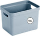 Sunware sigma home opbergbox 18l - 35x24.6x24.3 cm - blauw